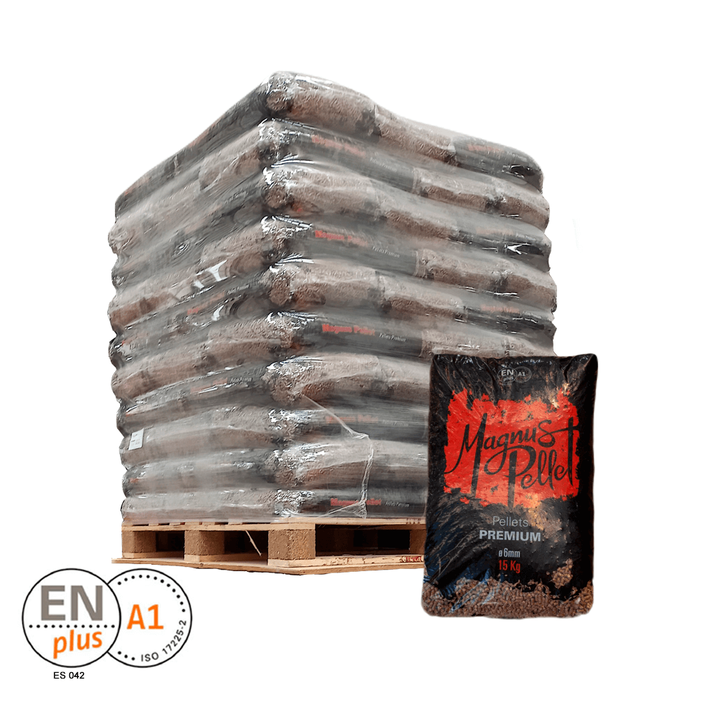 Magnus-Pellets, 70 Säcke