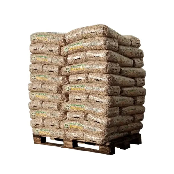 Bioenergie Holzpellets DIN Plus / ENplus A1 – 990 kg Palette (66x15 kg) Premium