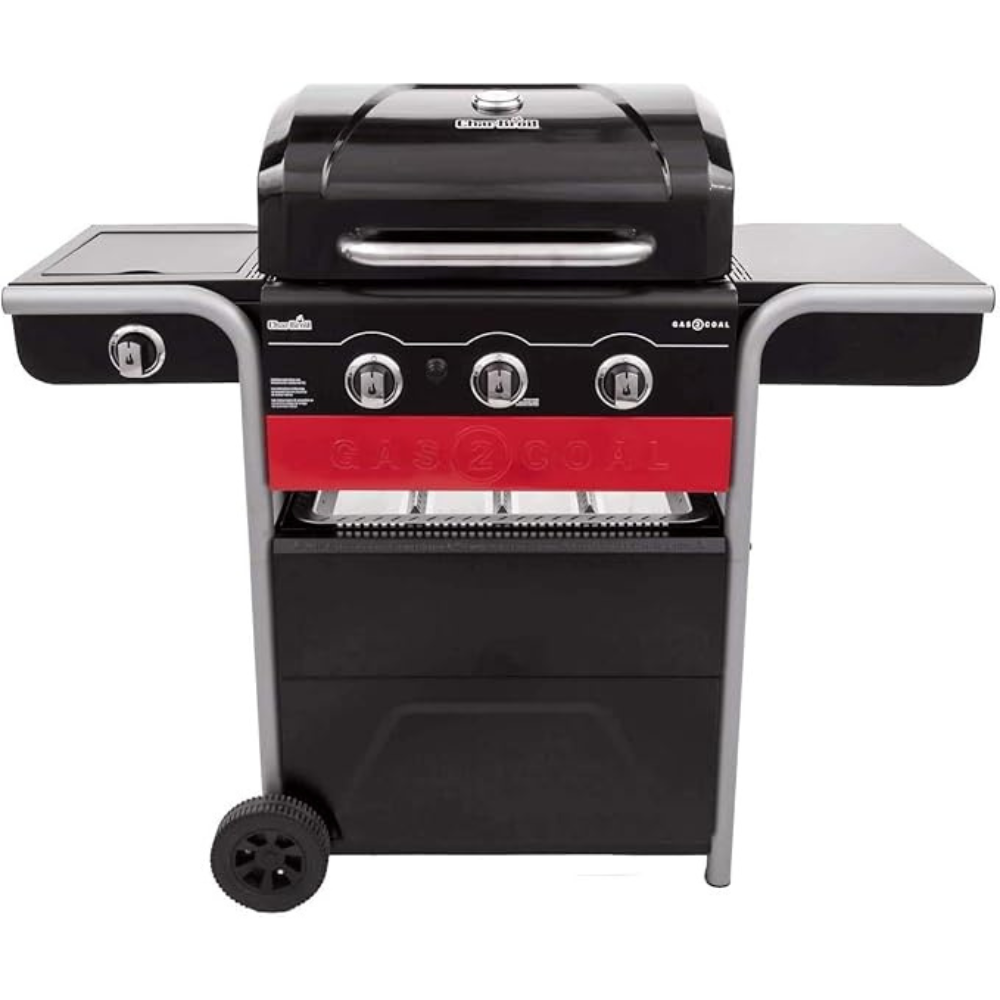 Char-Broil Gas2Coal 330 Hybrid-Grill (Gas & Holzkohle)